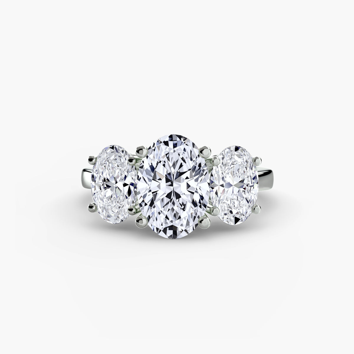 Ring Setting - 9K Yellow Gold (Oval)