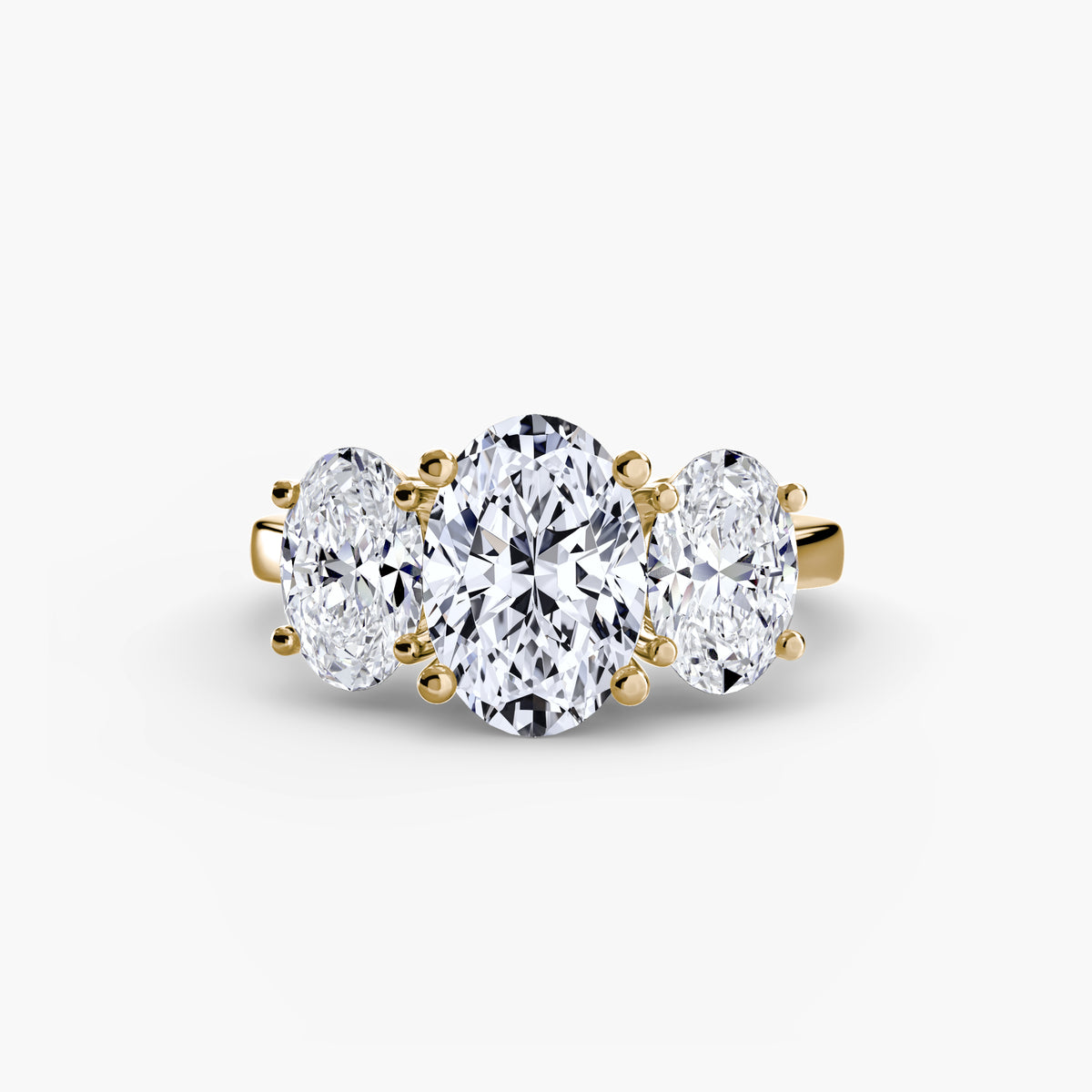 Ring Setting - 14K Rose Gold (Oval)