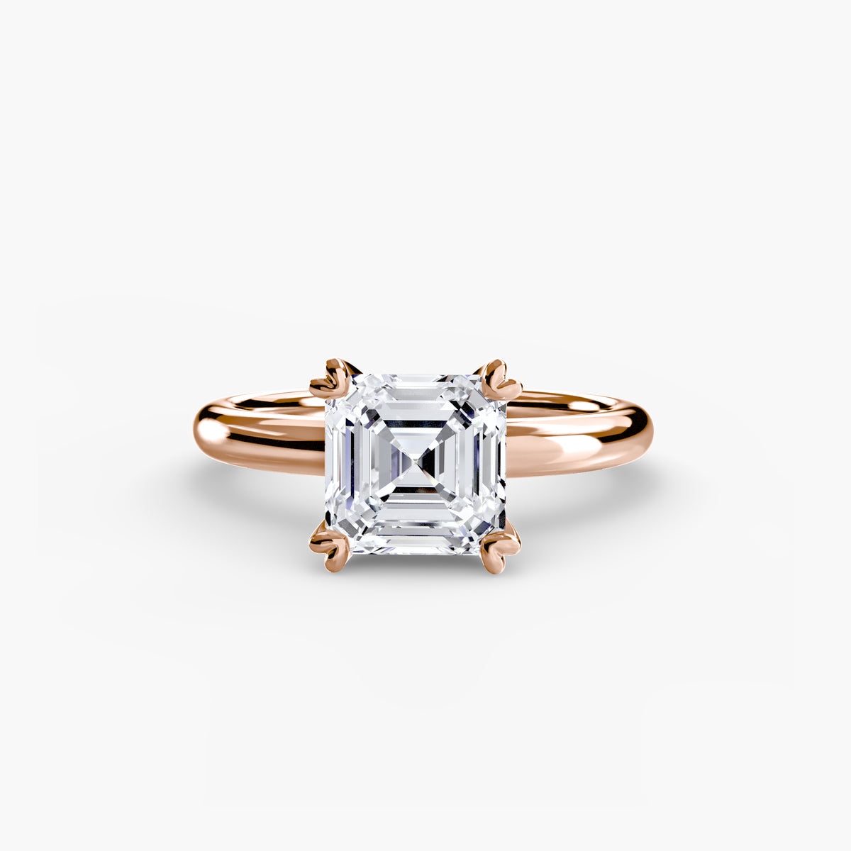 Ring Setting - 18K Rose Gold (Marquise)