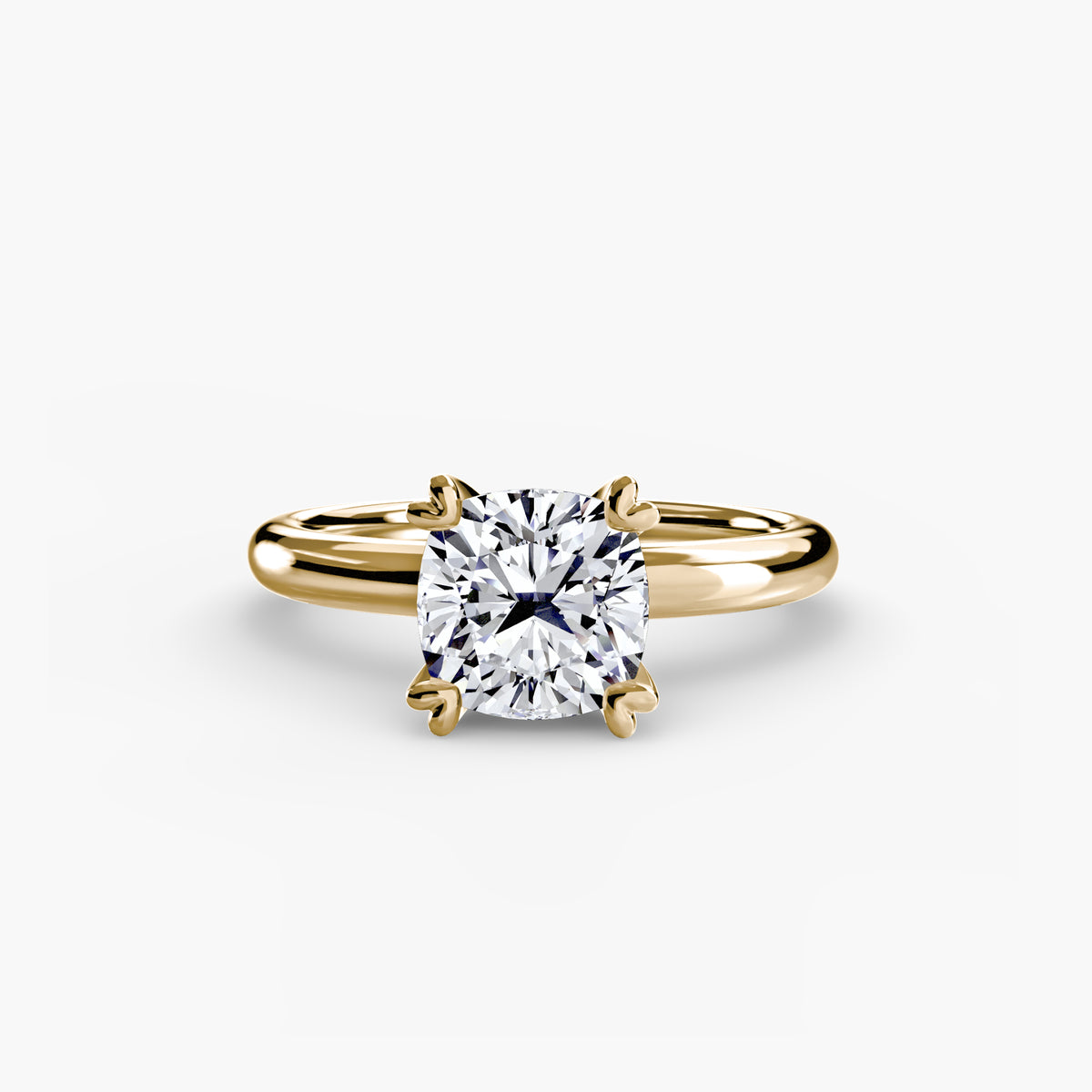 Ring Setting - 14K Yellow Gold (Oval)