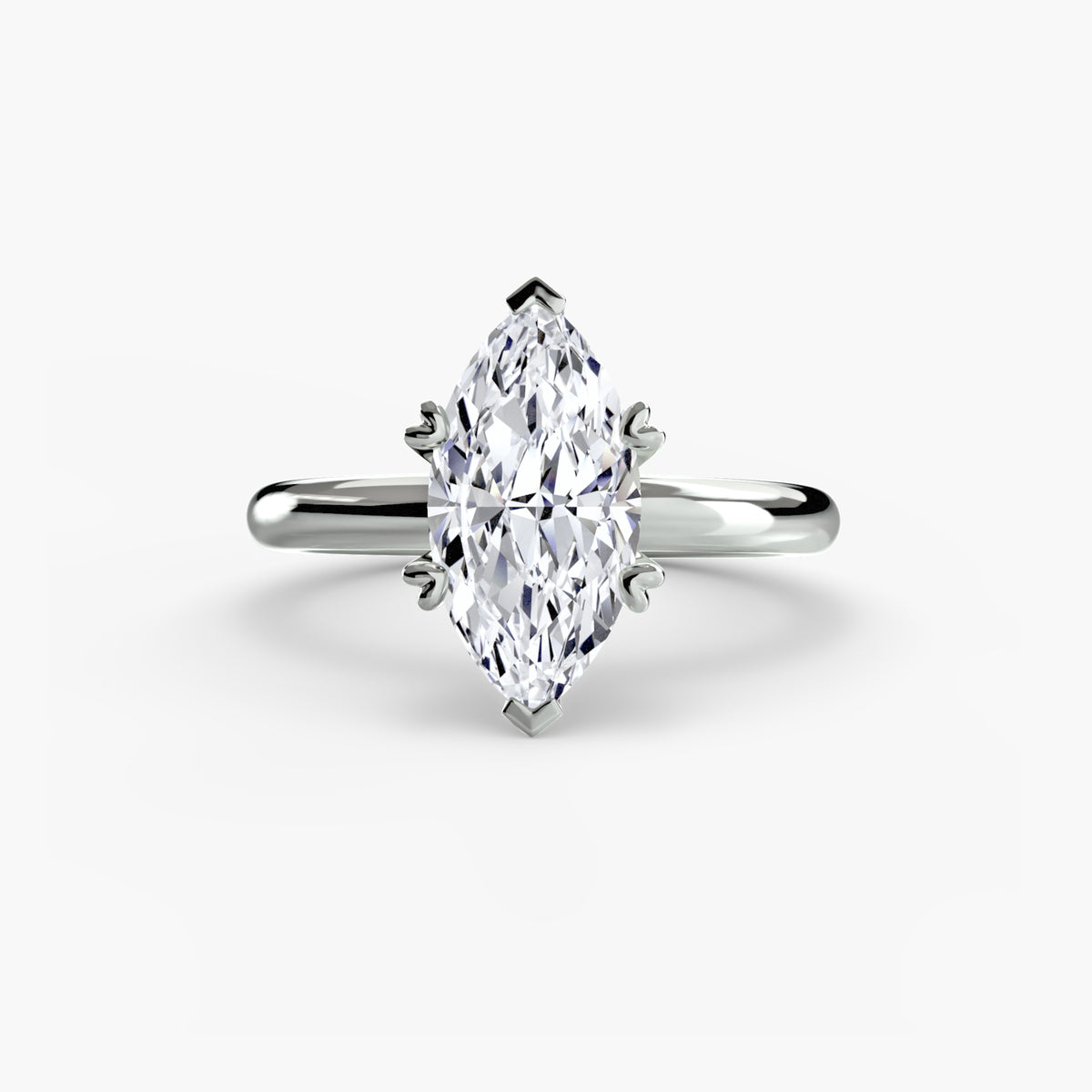 Ring Setting - 14K Yellow Gold (Round)