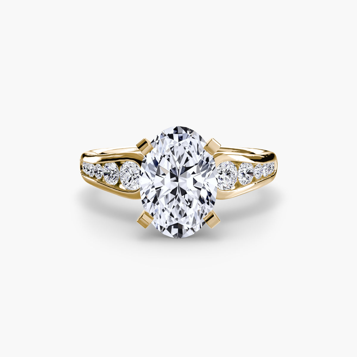 Ring Setting - 14K Yellow Gold (Pear)