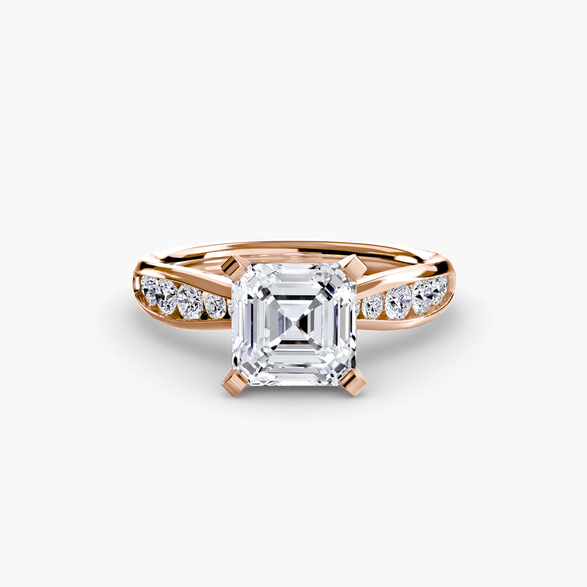 Ring Setting - 14K Rose Gold (Marquise)