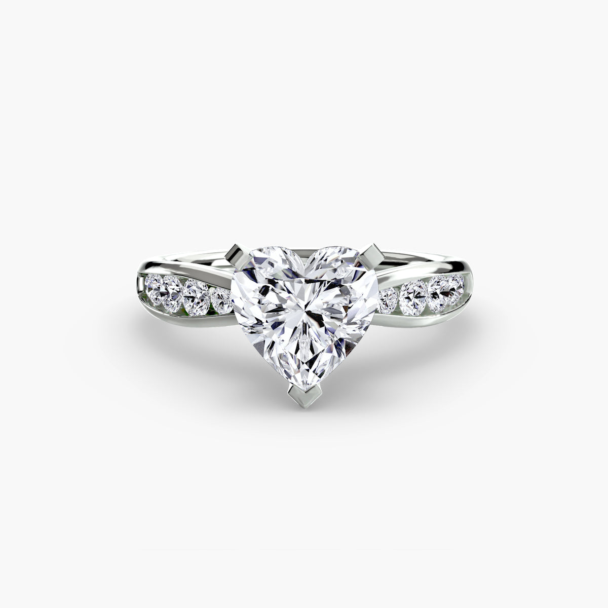 Ring Setting - 950 Platinum (Radiant)