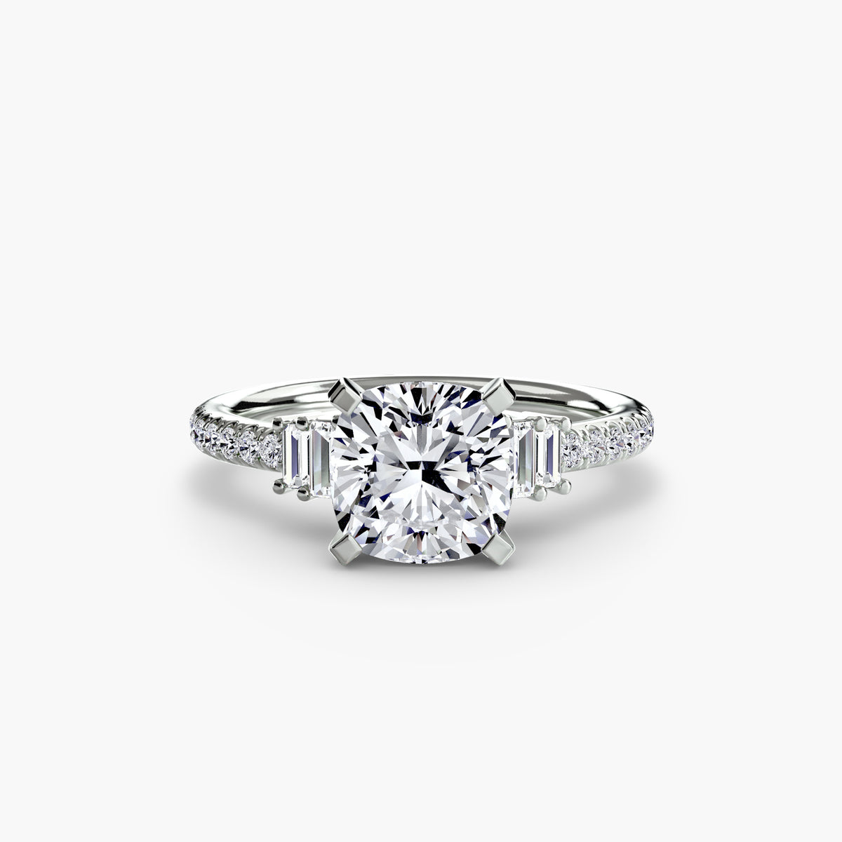 Ring Setting - 950 Platinum (Oval)
