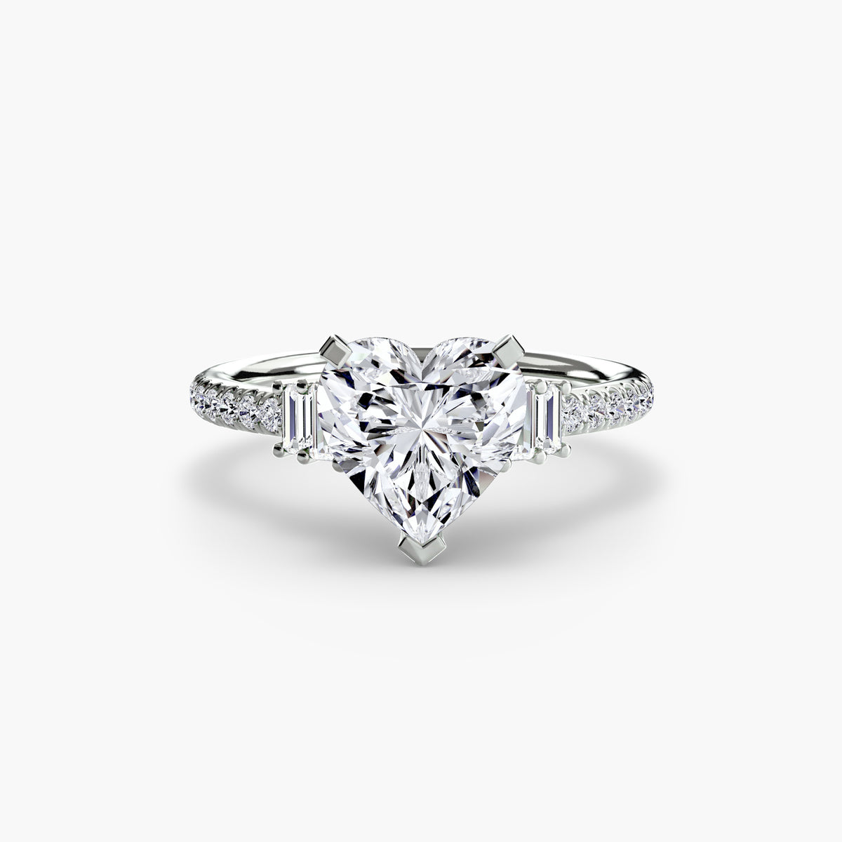 Ring Setting - 950 Platinum (Radiant)
