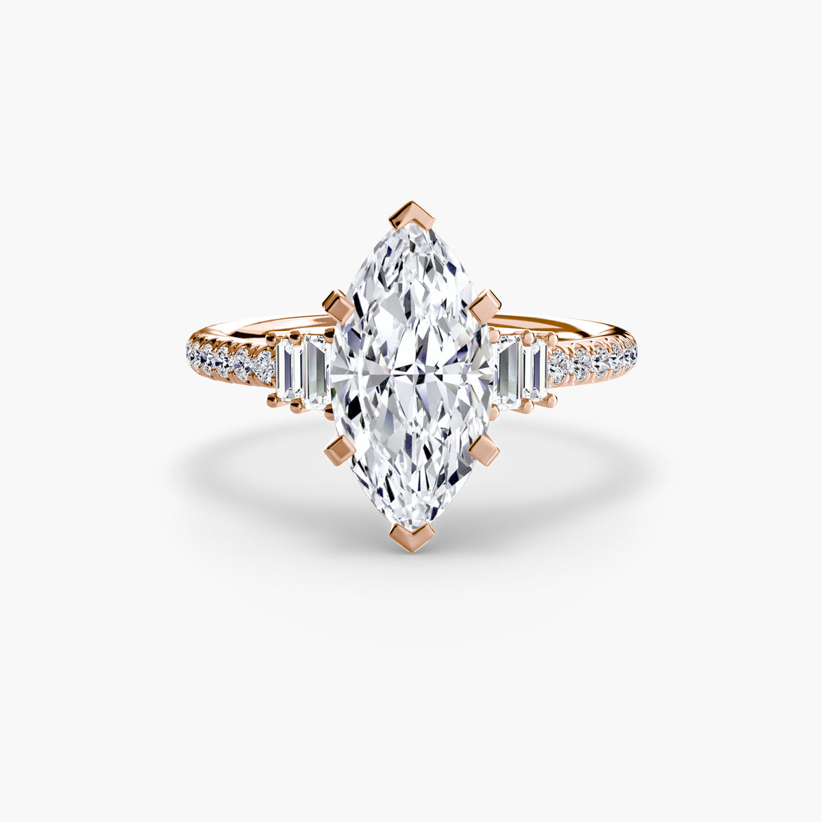 Ring Setting - 950 Platinum (Round)