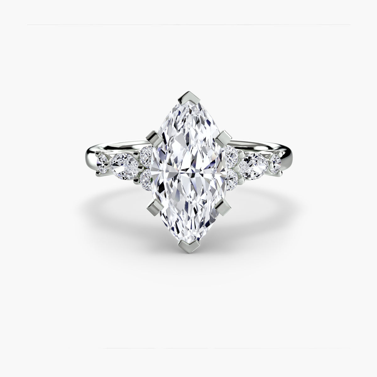 Ring Setting - 14K Yellow Gold (Round)