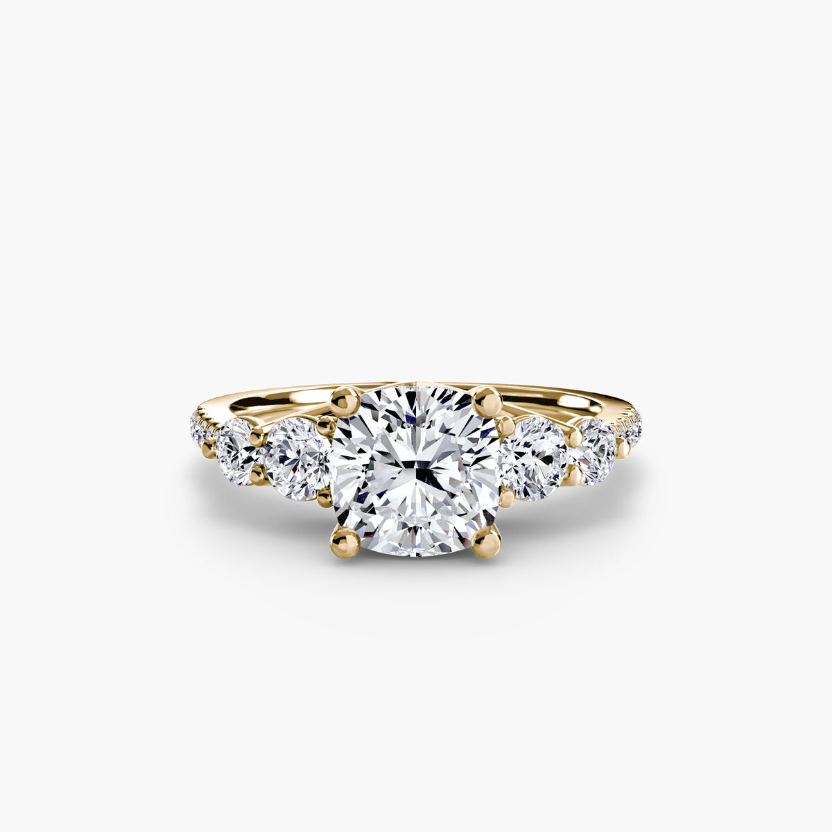 Ring Setting - 14K Yellow Gold (Oval)