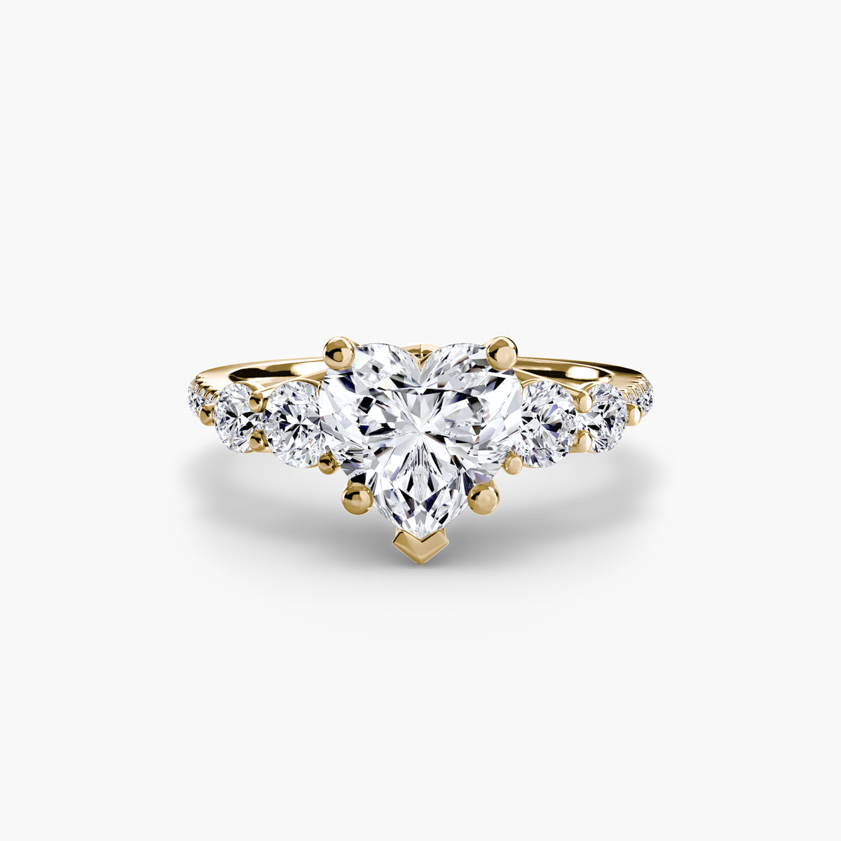 Ring Setting - 14K Yellow Gold (Radiant)