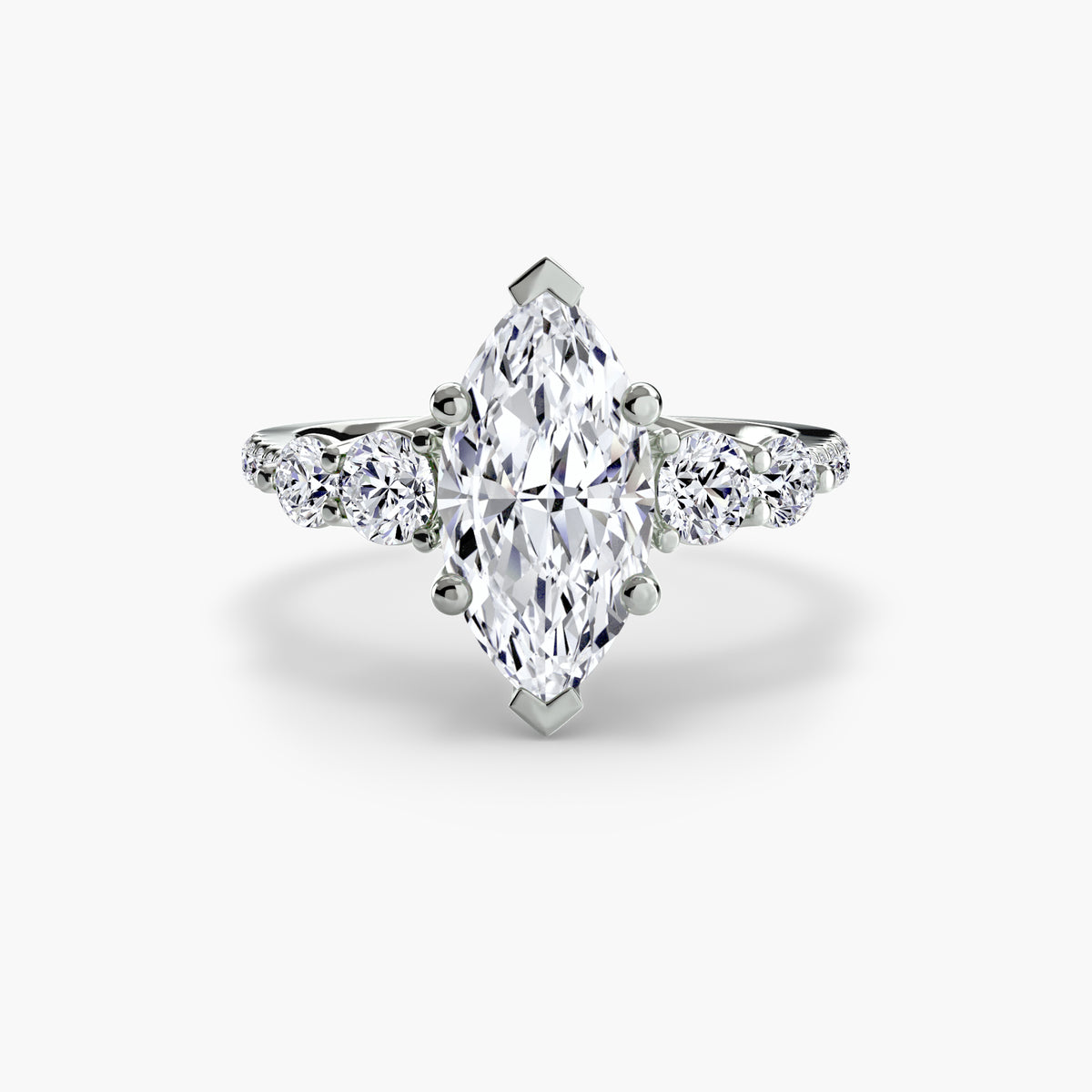Ring Setting - 14K Yellow Gold (Round)