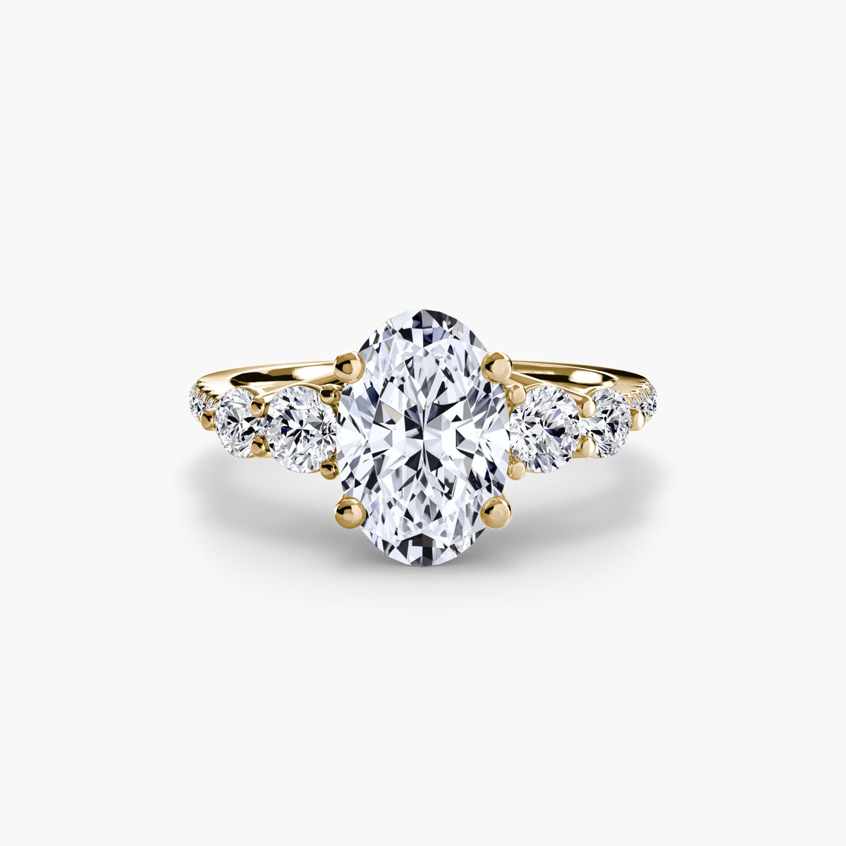 Ring Setting - 14K Yellow Gold (Pear)