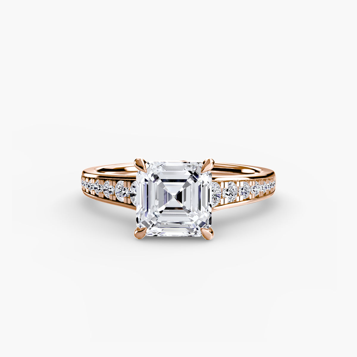 Ring Setting - 14K Rose Gold (Marquise)