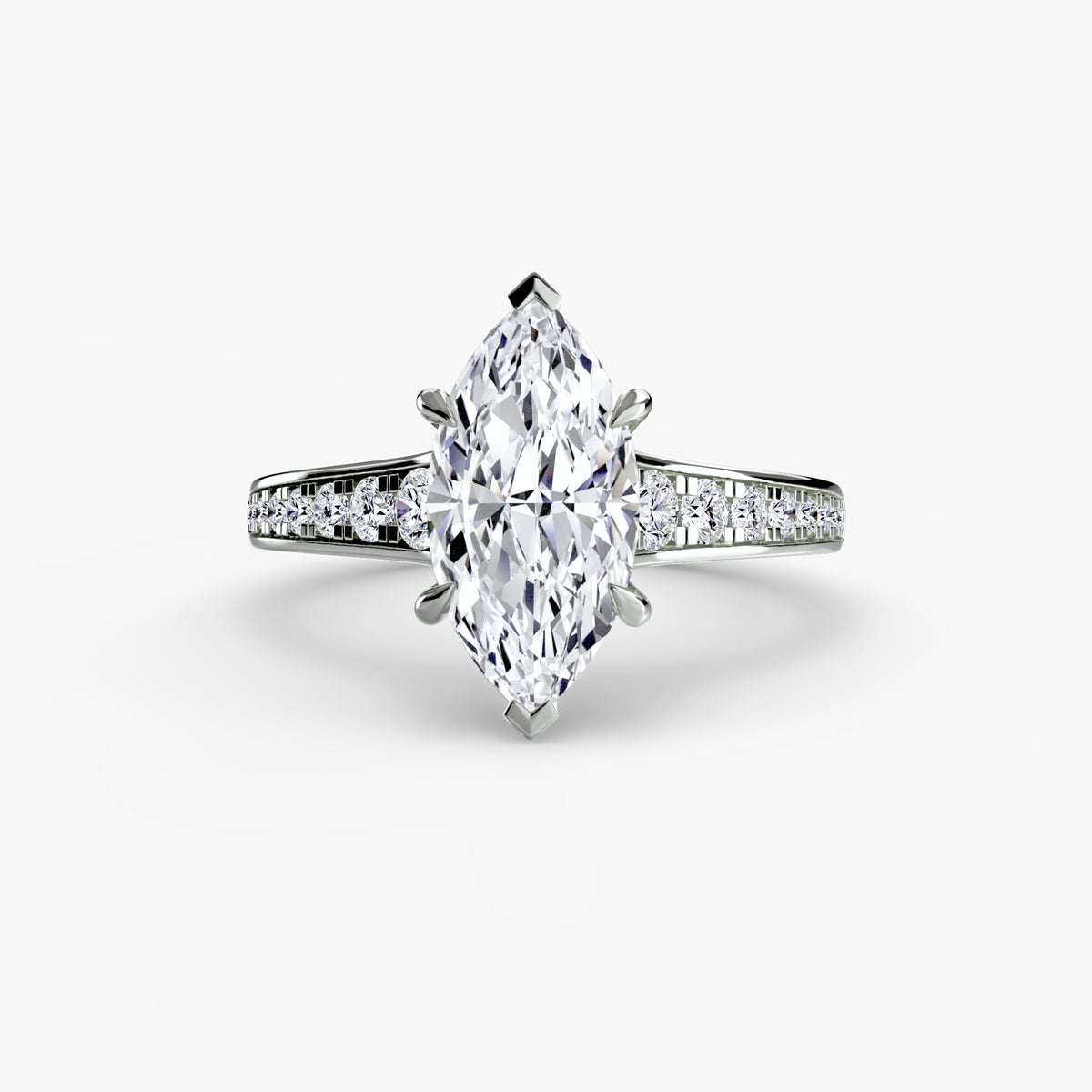 Ring Setting - 18K Yellow Gold (Round)