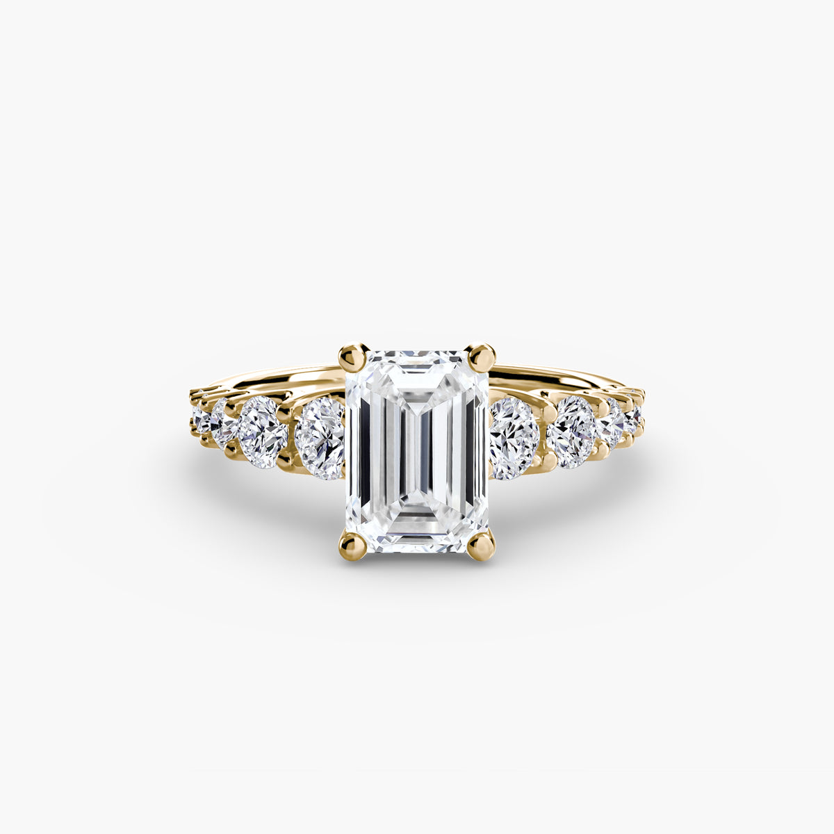 Ring Setting - 14K Yellow Gold (Heart)