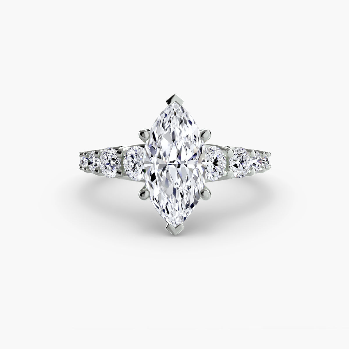 Ring Setting - 14K Yellow Gold (Round)
