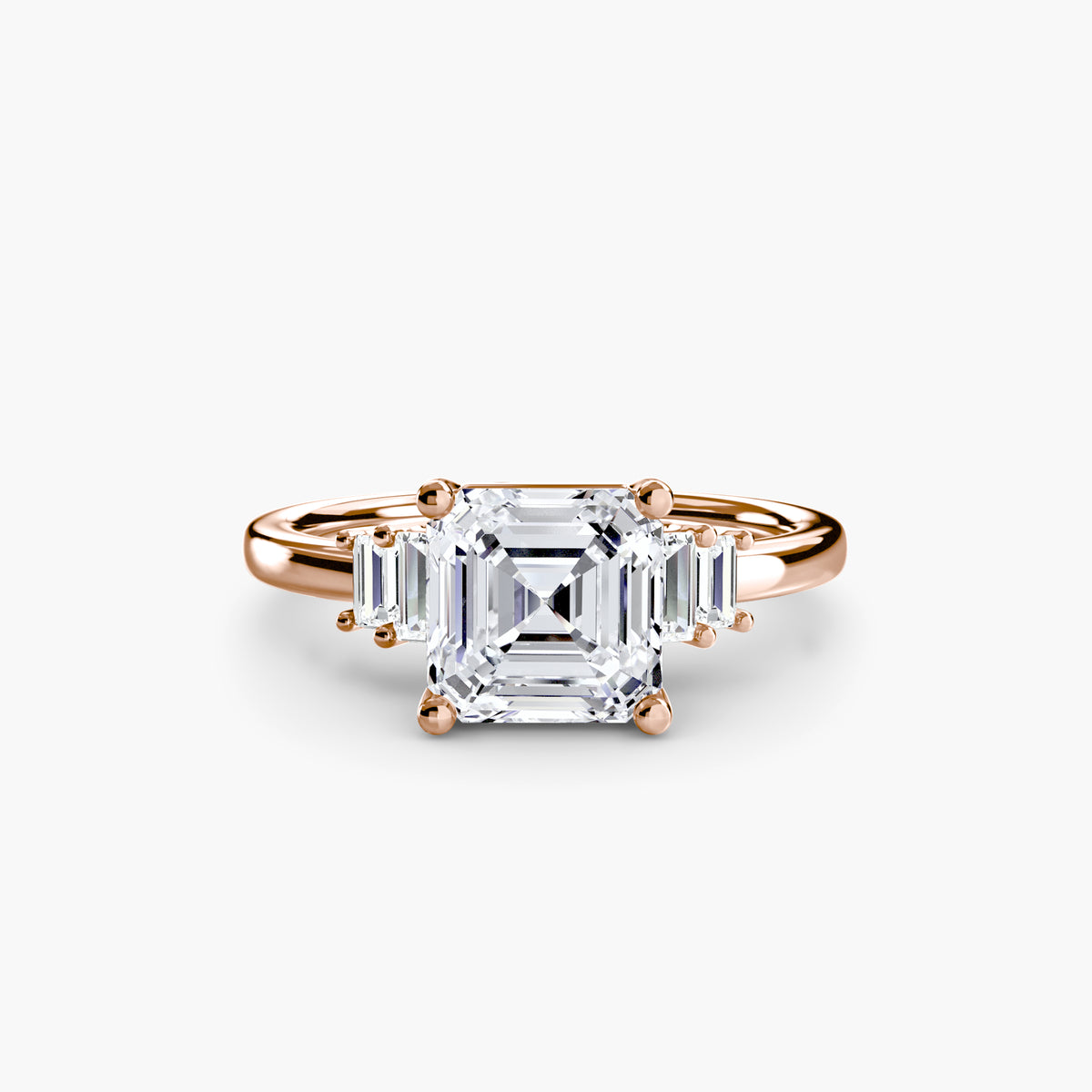 Ring Setting - 14K Rose Gold (Marquise)