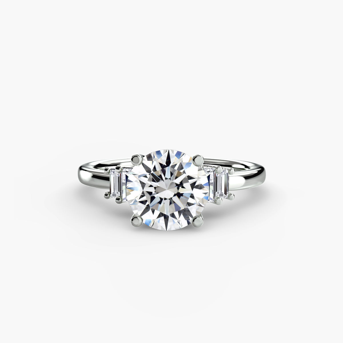 Ring Setting - 950 Platinum (Princess)