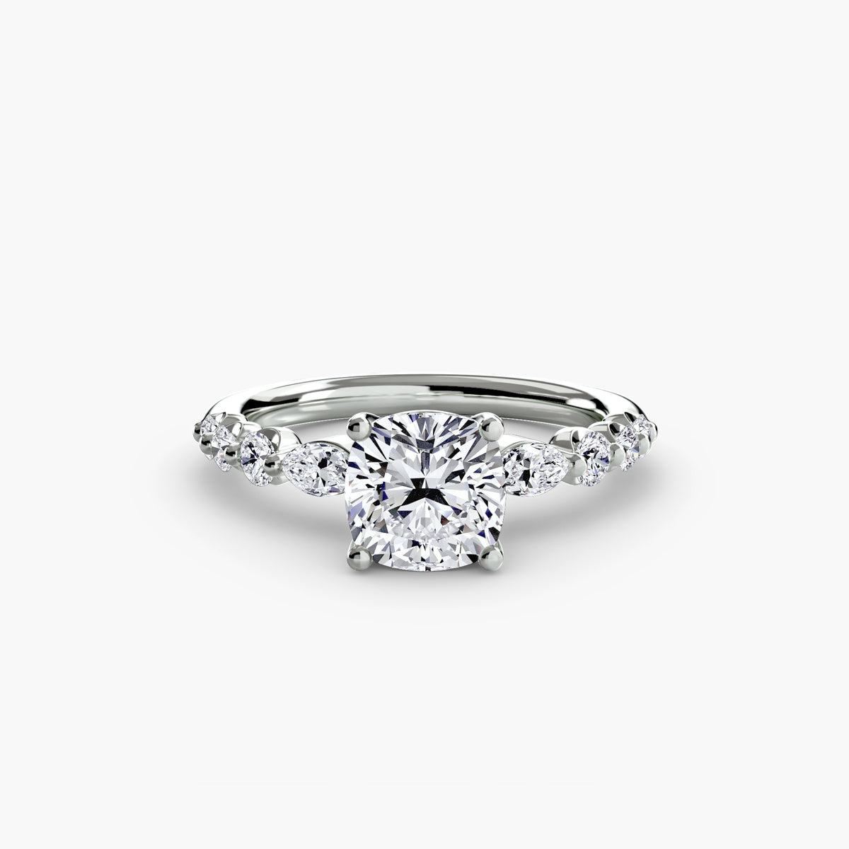Ring Setting - 950 Platinum (Oval)