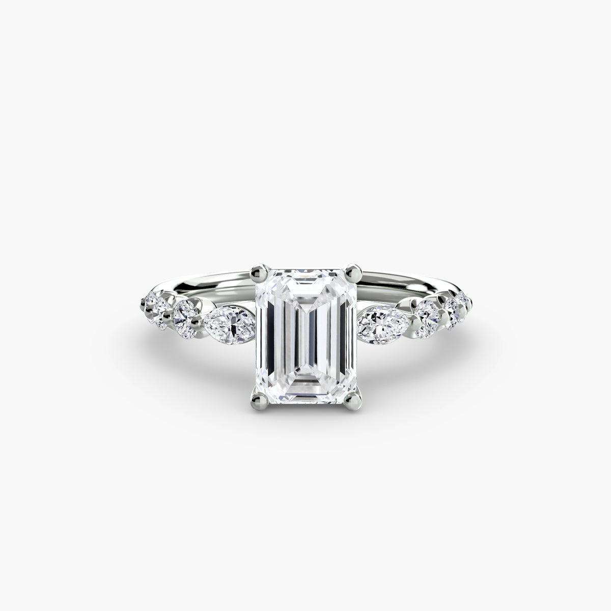 Ring Setting - 950 Platinum (Heart)