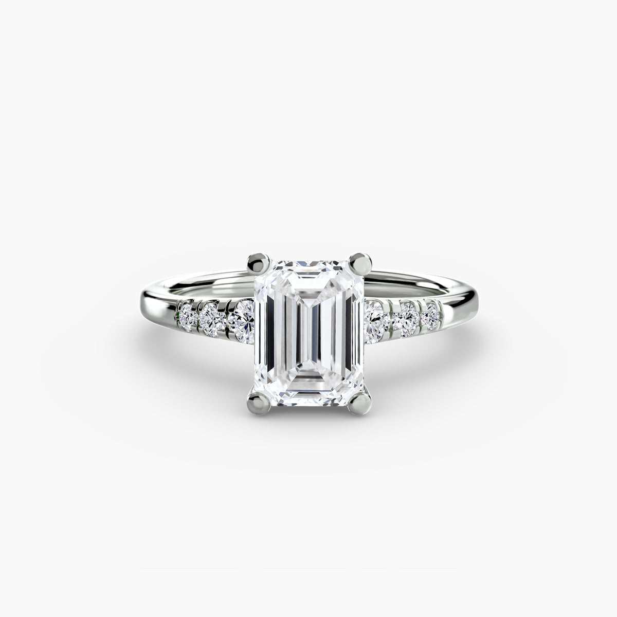 Ring Setting - 950 Platinum (Heart)