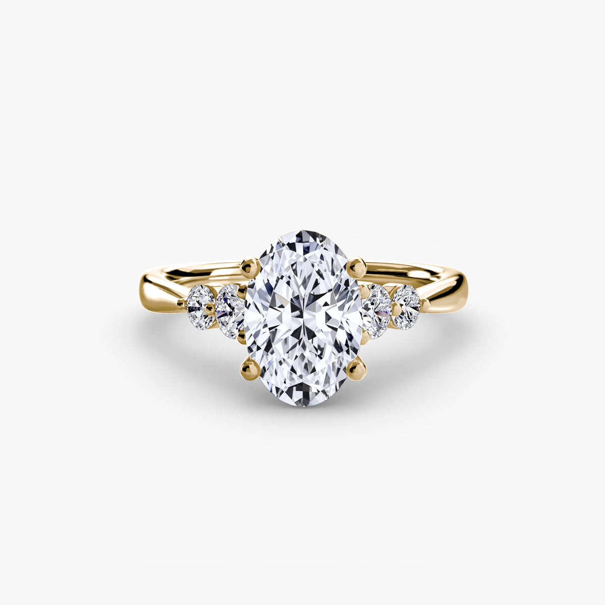 Ring Setting - 14K Yellow Gold (Pear)