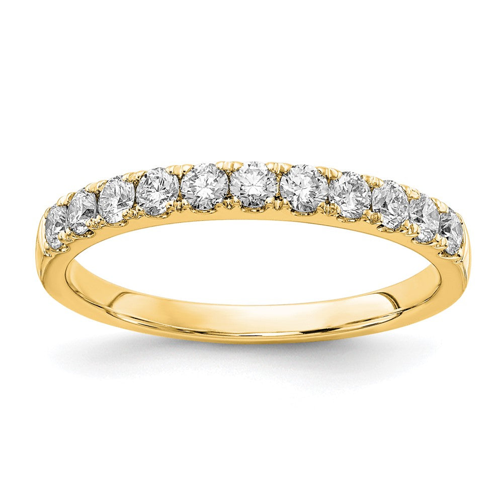 14k 1/2 ct Lab Grown Diamond VS/SI+ G+ Complete Wedding Band