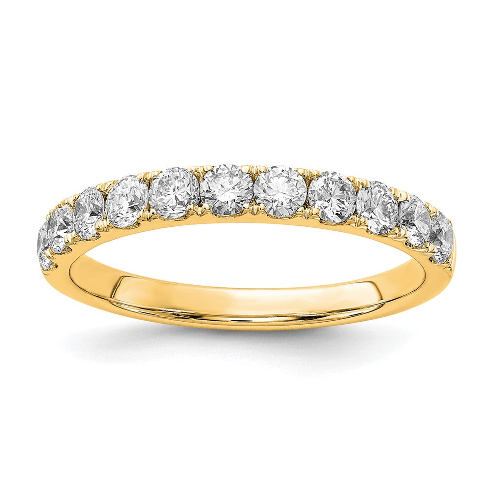 14k 3/4 ct Lab Grown Diamond VS/SI+ G+ Complete Wedding Band