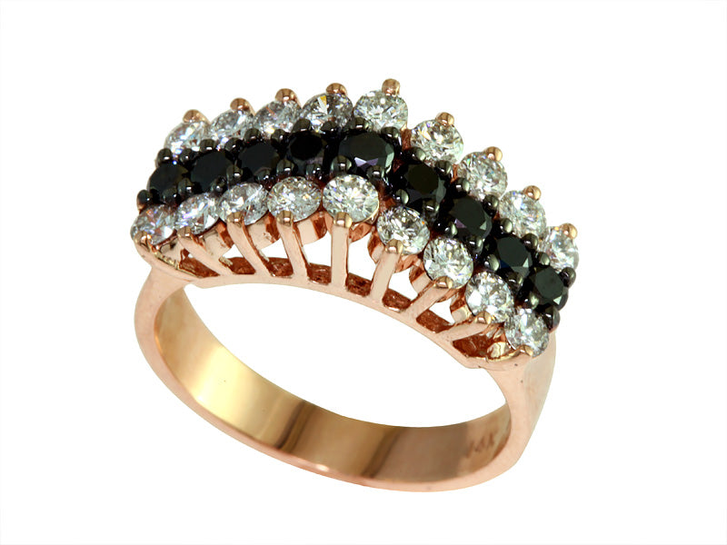 EFFY 14K YELLOW GOLD DIAMOND,NATURAL RUBY RING