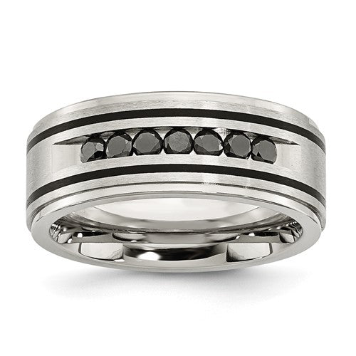 14K White Gold Peg Set 1/3 carat Diamond Semi-mount Engagement Ring