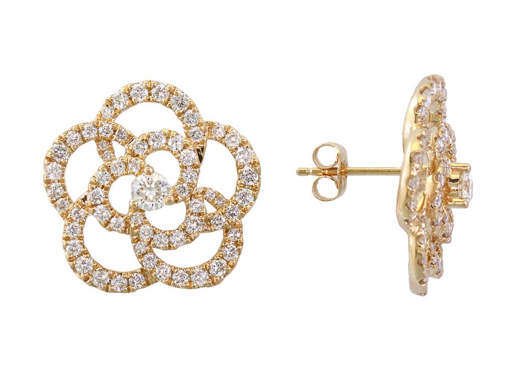 EFFY 18K YELLOW GOLD EARRINGS