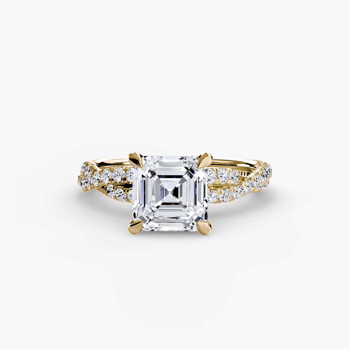 Ring Setting - 18K Yellow Gold (Marquise)