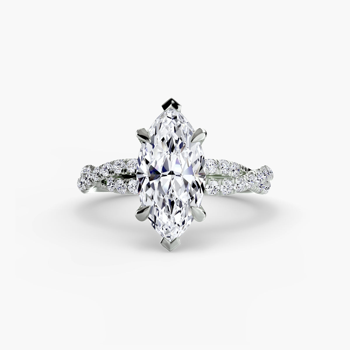 Ring Setting - 14K Yellow Gold (Round)