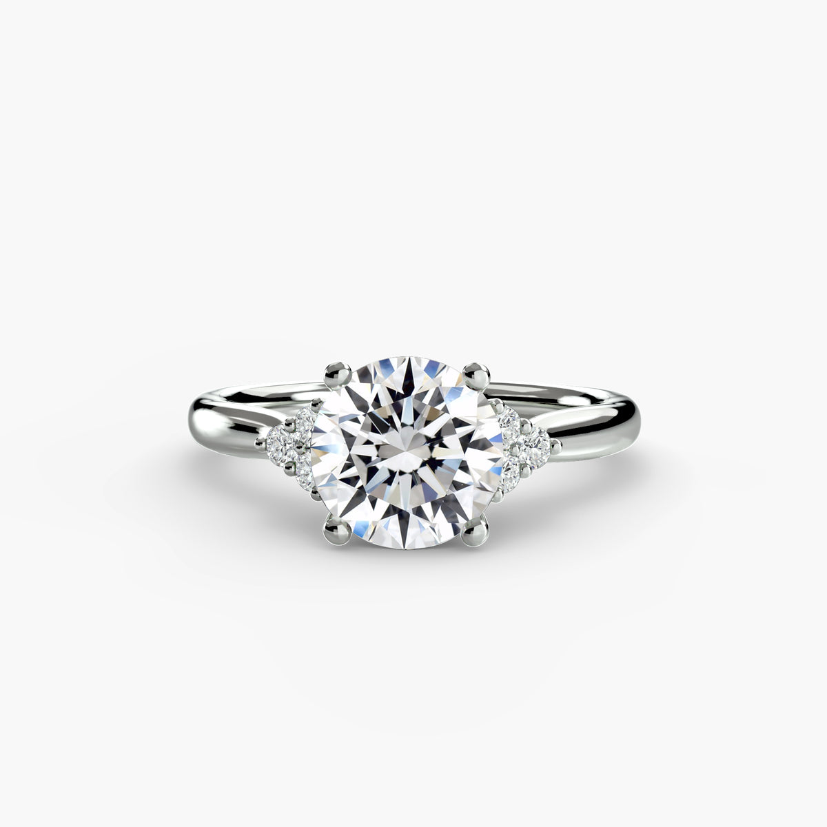 Ring Setting - 14K Yellow Gold (Round)