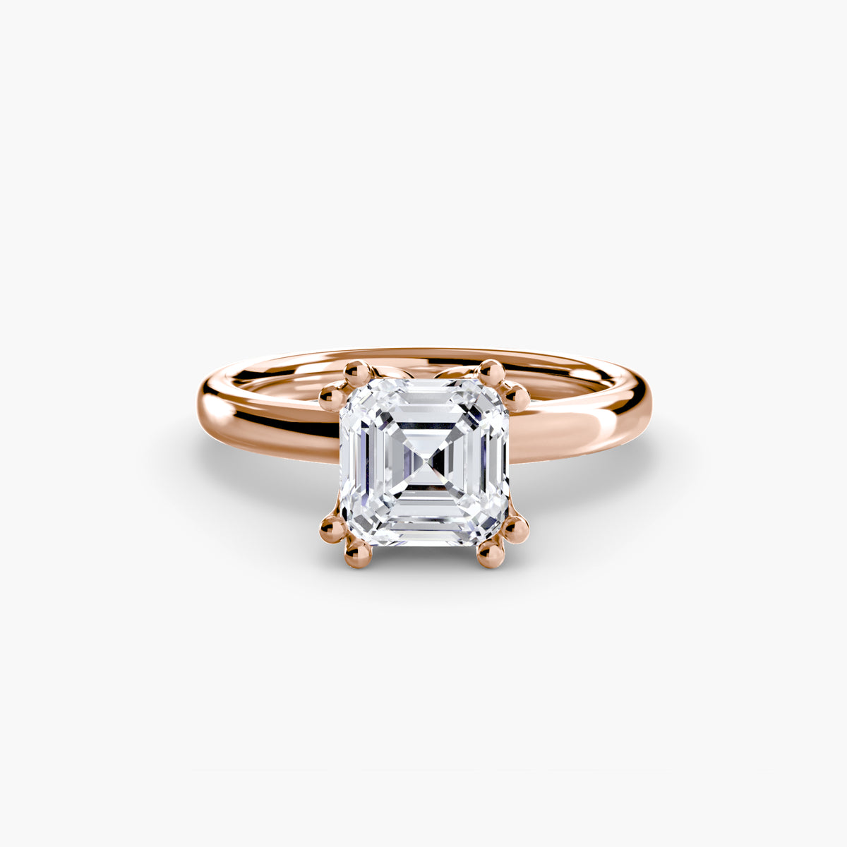 Ring Setting - 14K Rose Gold (Marquise)