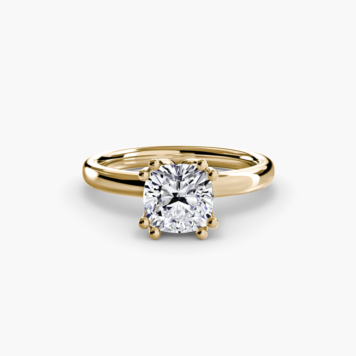 Ring Setting - 14K Yellow Gold (Oval)
