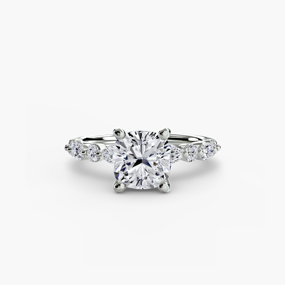 Ring Setting - 950 Platinum (Oval)