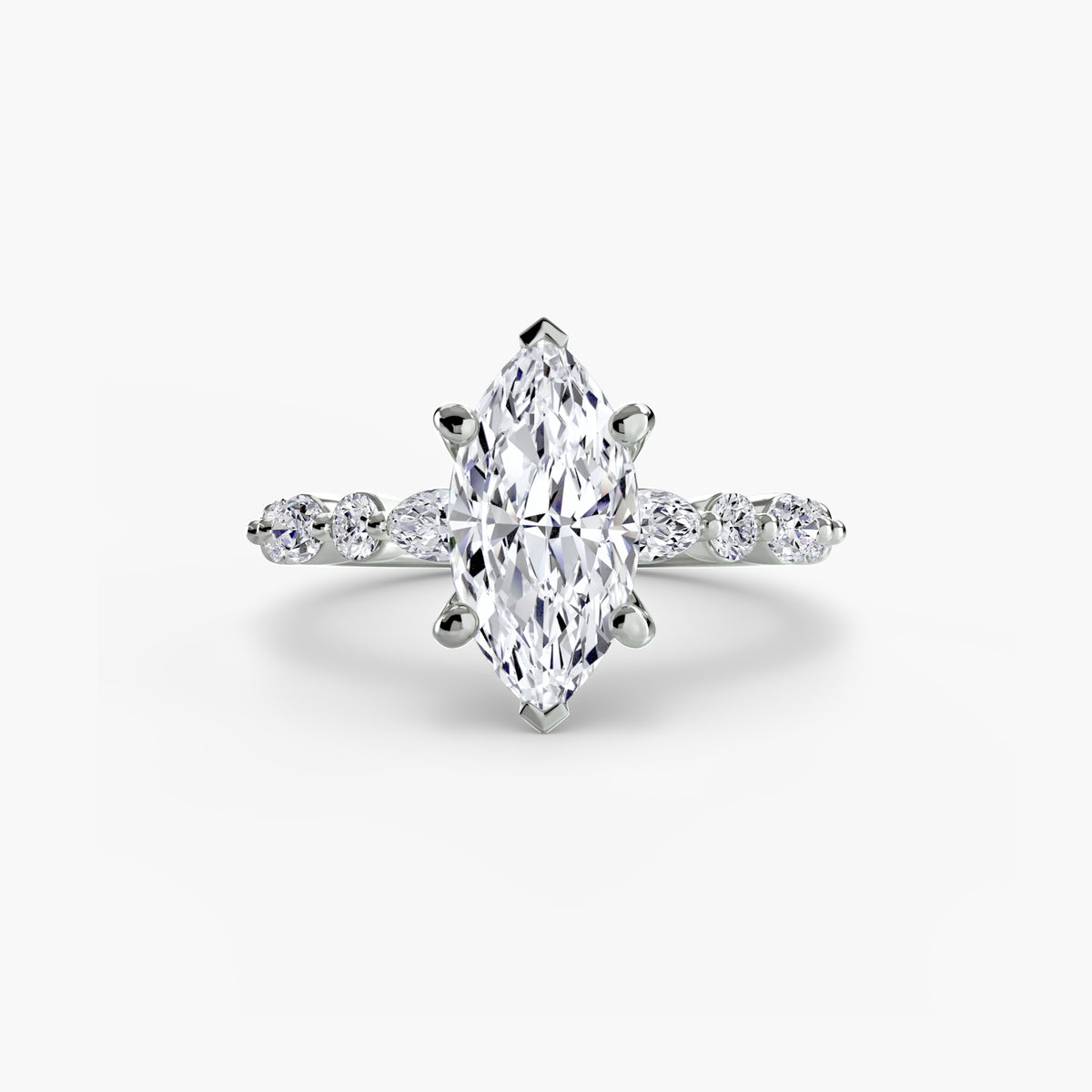 Ring Setting - 18K Yellow Gold (Round)