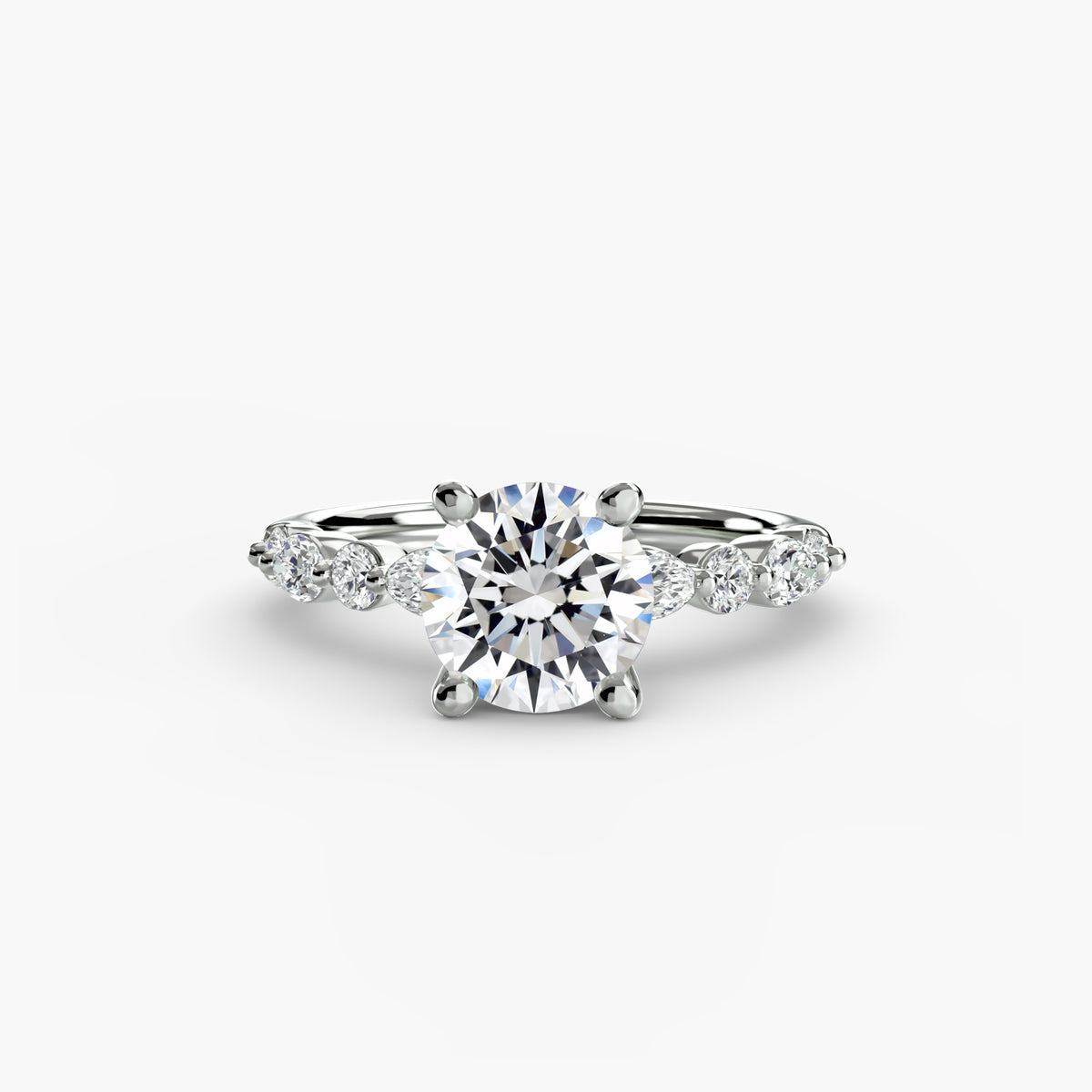 Ring Setting - 950 Platinum (Princess)