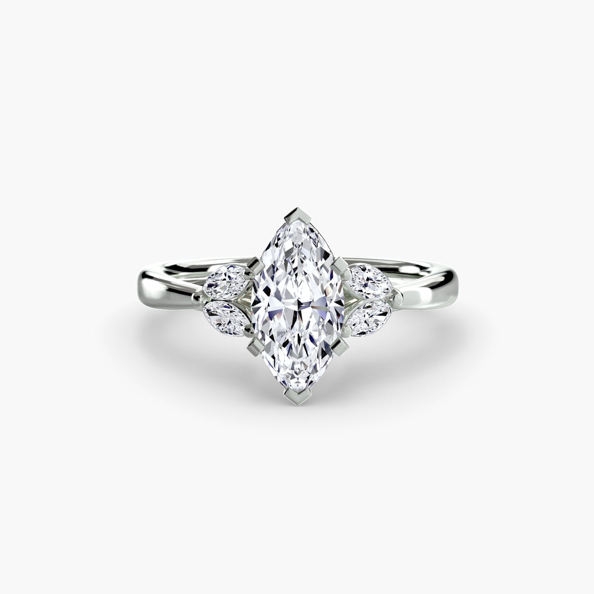 Ring Setting - 14K Yellow Gold (Round)