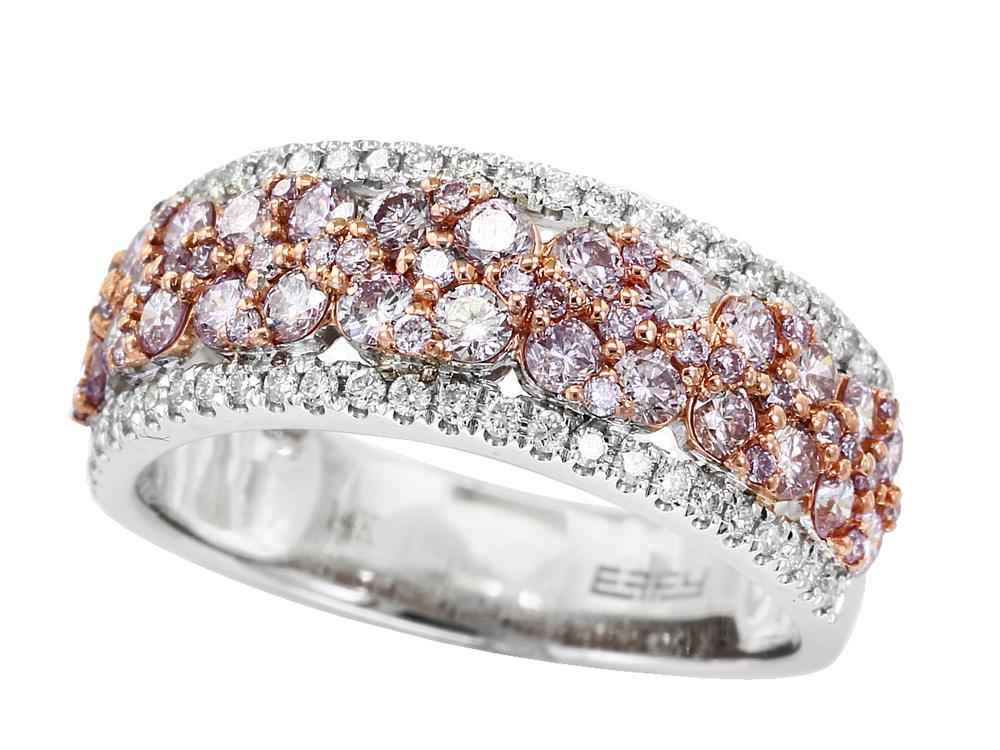 EFFY 14K WHITE and ROSE GOLD RING