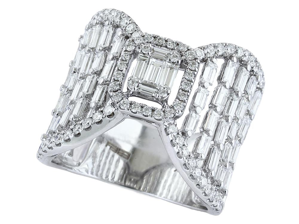 EFFY 14K WHITE GOLD RING