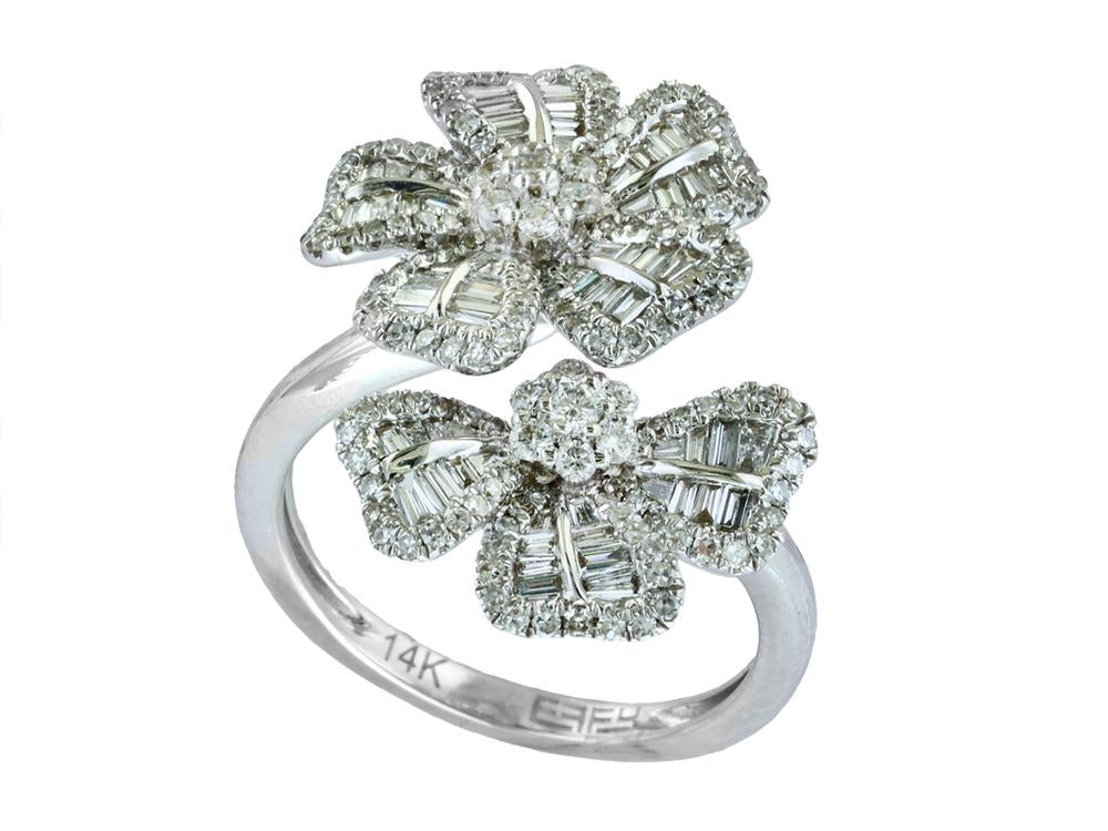 EFFY 14K WHITE GOLD DIAMOND RING