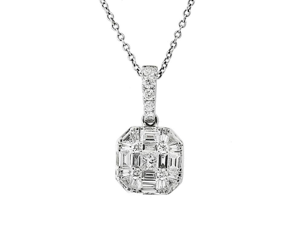 EFFY 14K WHITE GOLD PENDANT