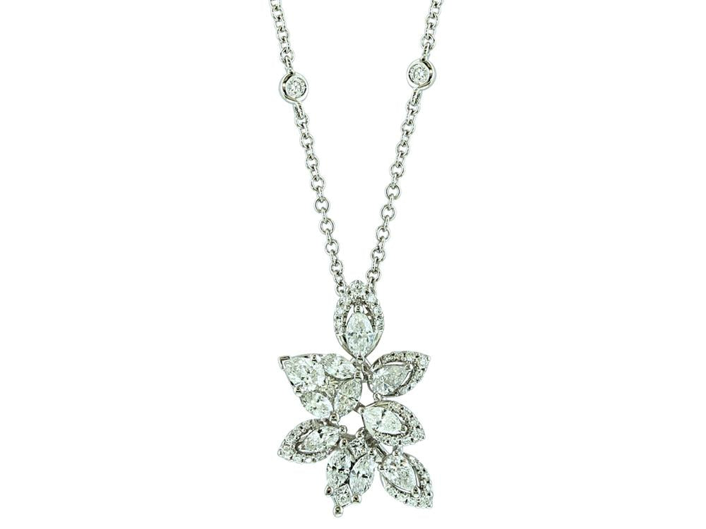 EFFY 14K WHITE GOLD PENDANT