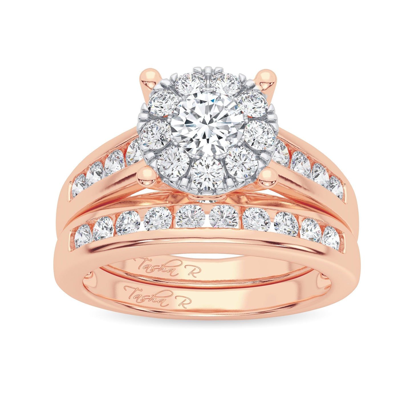 10k 0.50Ct Diamond Bridal Ring