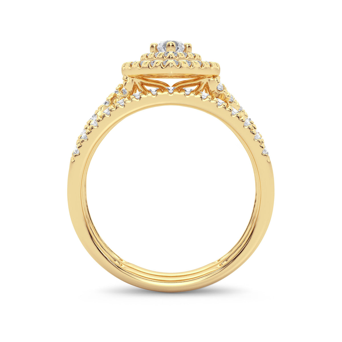 14K 1.00CT Diamond BRIDAL RING
