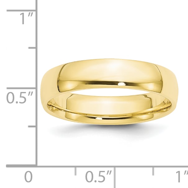 10KY 5mm LTW Comfort Fit Band Size 7.5