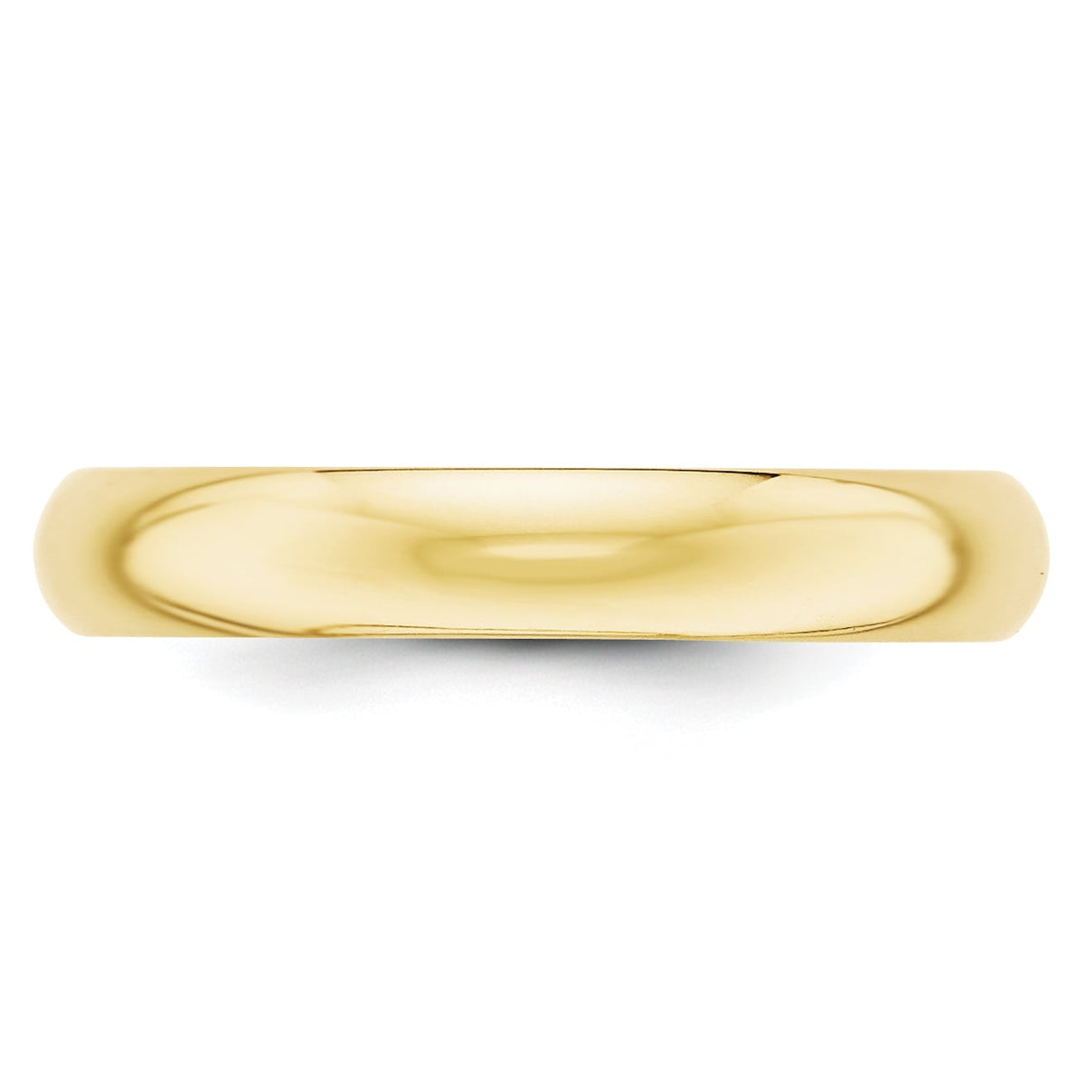 10KY 4mm Half Round Band Size 11.5