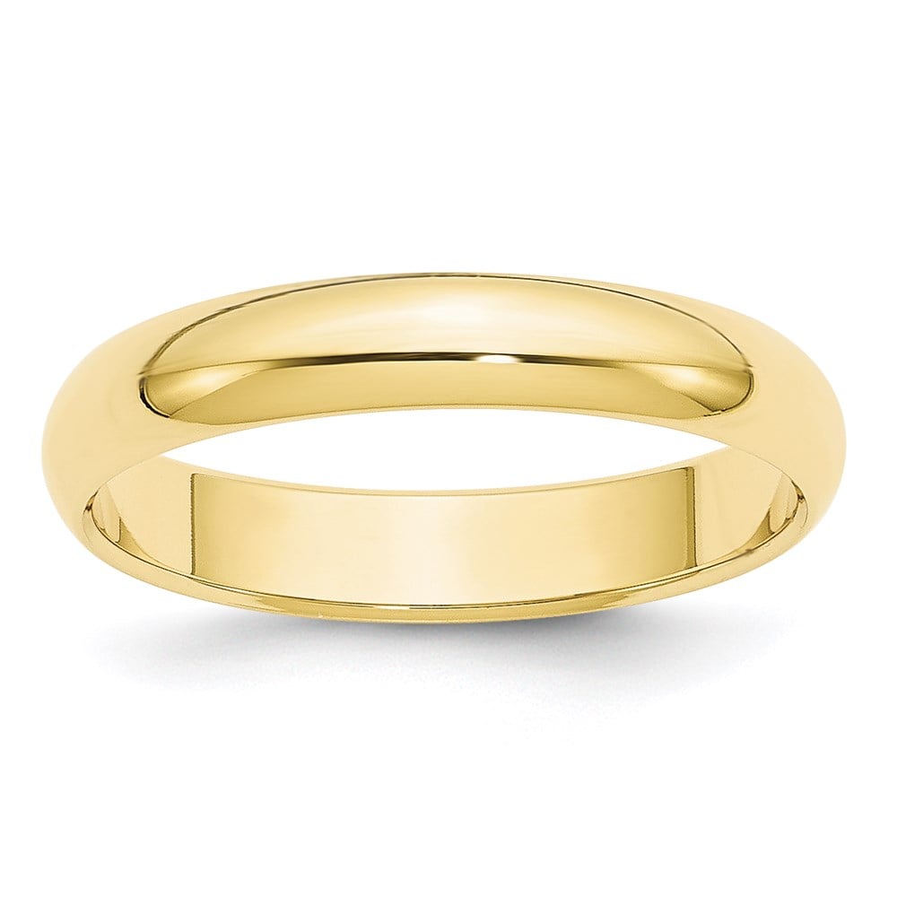 10KY 4mm Half Round Band Size 6